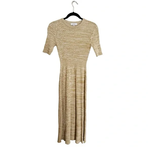 hudson puff sleeve knit dress Nuit Ines Puff Sleeve Midi Dress main image 1